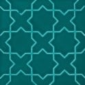 V&A Souk Teal Decor 15.2cm x 15.2cm
