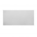 British Ceramic Tile V & A Star Trellis Matt White 24.8cm x 49.8cm Wall Tile