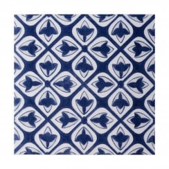 V&A Temara 19.8cm x 19.8cm Wall Tile Teal Decor