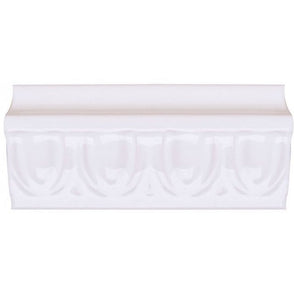 CV&A White Egg & Dart Border 6.3cm x 15.2cm