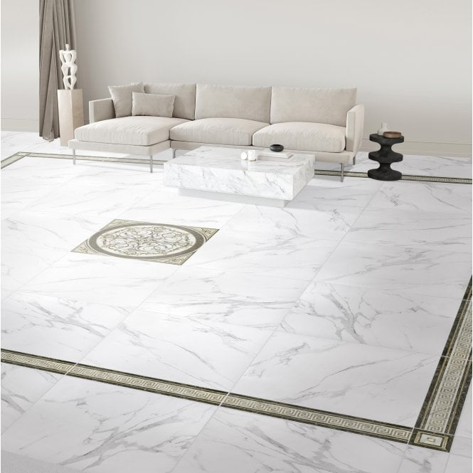 Valentina Gold 60cm x 60cm Decor Wall Tile