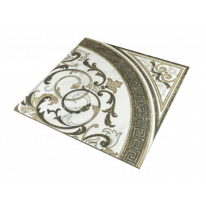 Valentina Gold Set 60cm x 60cm Floor Tile (4 tile set)