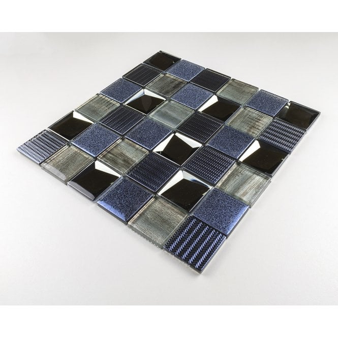 Vedici SHM Blue 30cm x 30cm Mosaic Tile
