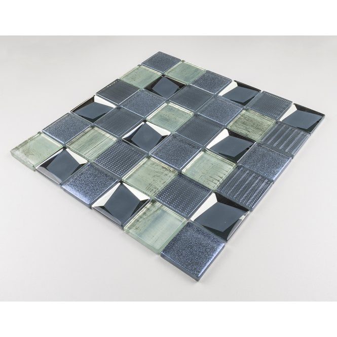 Vedici SHM Grey 30cm x 30cm Mosaic Tile