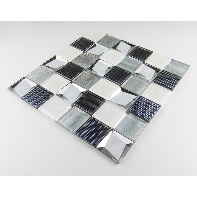 Vedici SHM White 30cm x 30cm Mosaic Tile
