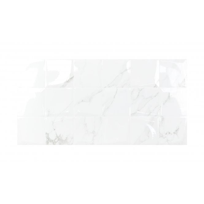 Venesso Grey Gloss Concept Decor 30cm x 60cm Wall Tile