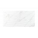 Venesso Grey Gloss Waves Decor 30cm x 60cm Wall Tile
