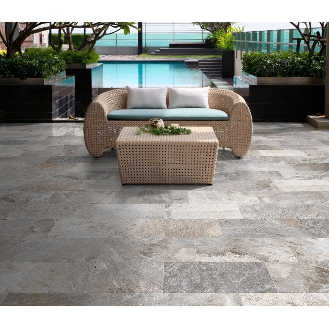 Veneto Gris Rectified 30cm x 60cm Wall and Floor Tile