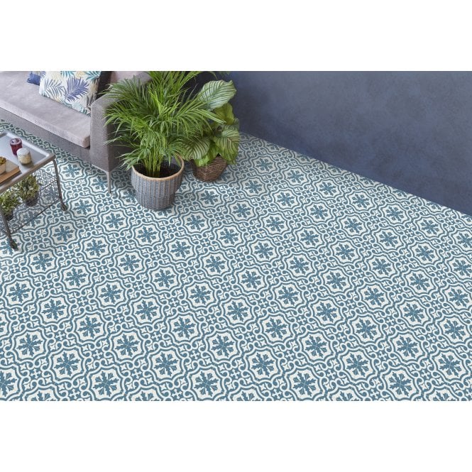 Venice Blue 45cm x 45cm Wall and Floor Tile