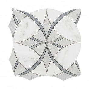 Venice Honed Marble 30.5cm x 30.5cm Mosaic Tile