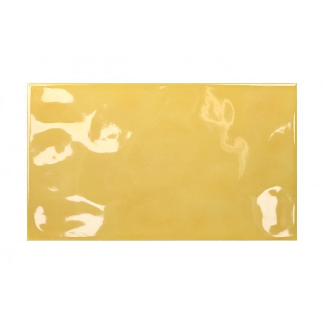 Vernice Bon Bon Bumpy Yellow 25cm x 40cm Wall Tile