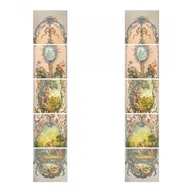 Versaille Fireplace 15.2cm x 15.2cm Wall Tile