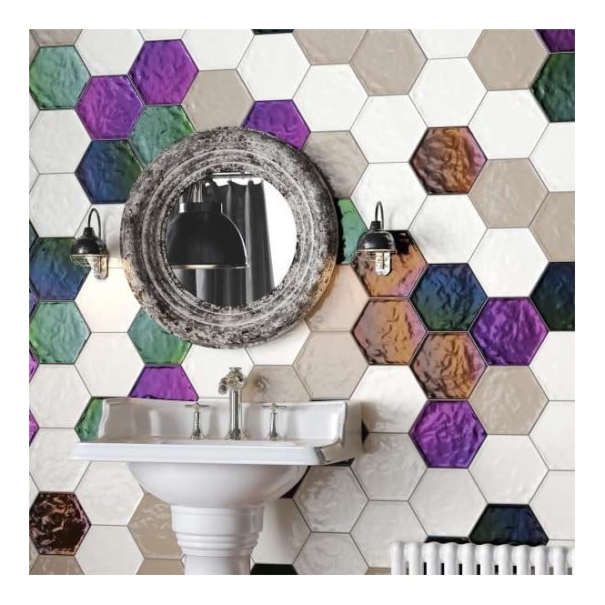 Vezelay Latte Gloss 17.5cm × 20cm Wall Tile