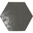 Vezelay Smoke Gloss 17.5cm × 20cm Wall Tile