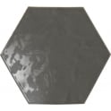 Vezelay Smoke Gloss 17.5cm × 20cm Wall Tile