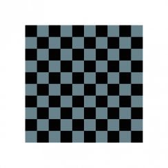 Victorian Chequer Pack Black and Blue 9.6cm x 9.6cm (Full Set Deal)