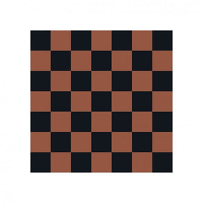 Victorian Chequer Pack Black and Red 14.6cm x 14.6cm (Full Set Deal)