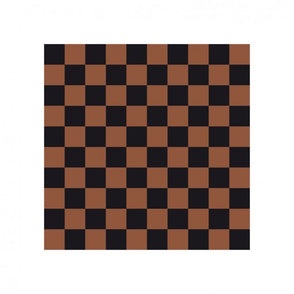 Victorian Chequer Pack Black and Red 9.6cm x 9.6cm (Full Set Deal)