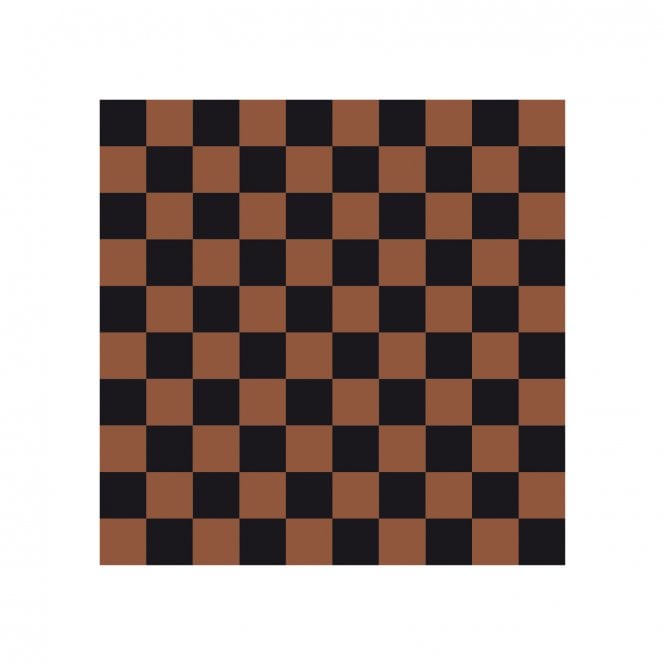 Victorian Chequer Pack Black and Red 9.6cm x 9.6cm (Full Set Deal)