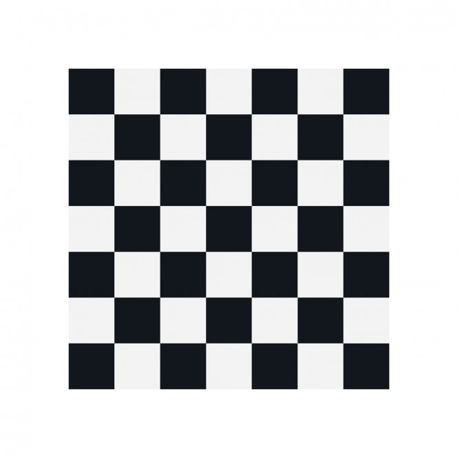 Victorian Chequer Pack Black and White 14.6cm x 14.6cm (Full Set Deal)