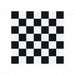 Victorian Chequer Pack Black and White 14.6cm x 14.6cm (Full Set Deal)