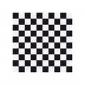 Victorian Chequer Pack Black and White 9.6cm x 9.6cm (Full Set Deal)