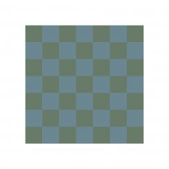 Victorian Chequer Pack Blue and Green 14.6cm x 14.6cm (Full Set Deal)