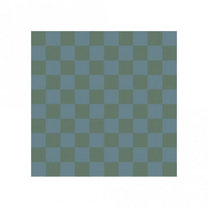 Victorian Chequer Pack Blue and Green 9.6cm x 9.6cm (Full Set Deal)