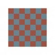 Victorian Chequer Pack Blue and Red 14.6cm x 14.6cm (Full Set Deal)