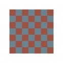Victorian Chequer Pack Blue and Red 14.6cm x 14.6cm (Full Set Deal)