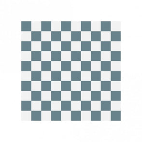 Victorian Chequer Pack Blue and White 9.6cm x 9.6cm (Full Set Deal)