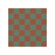 Victorian Chequer Pack Green and Red 14.6cm x 14.6cm (Full Set Deal)