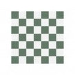 Victorian Chequer Pack Green and White 14.6cm x 14.6cm (Full Set Deal)