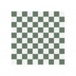 Victorian Chequer Pack Green and White 9.6cm x 9.6cm (Full Set Deal)