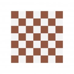 Victorian Chequer Pack Red and White 14.6cm x 14.6cm (Full Set Deal)