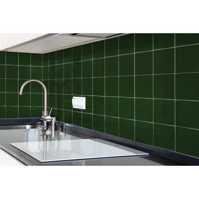 Victorian Green 15cm x 15cm Wall Tile