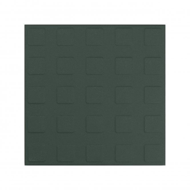 Victorian Green with Square Studs 14.6cm x 14.6cm Floor Tile