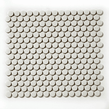 Victorian Penny Gloss Medium Grey 30cm x 30cm Porcelain Mosaic