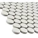 Victorian Penny Gloss White 31.5cm x 29.4cm (1.9cm x 1.9cm) Mosaic Tile