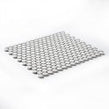 Victorian Penny Gloss White 31.5cm x 29.4cm (1.9cm x 1.9cm) Mosaic Tile