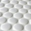 Victorian Penny Gloss White 31.5cm x 29.4cm (1.9cm x 1.9cm) Mosaic Tile