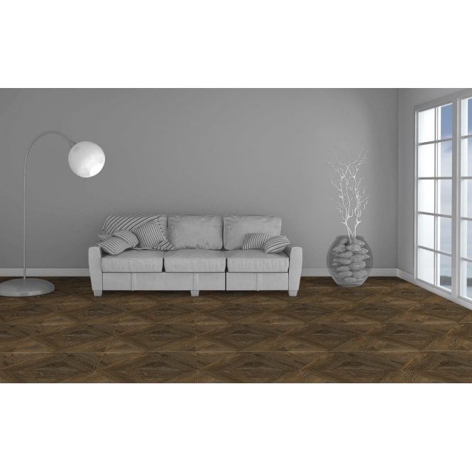 Viggo Nogal 60.8cm x 60.8cm Wall & Floor Tile