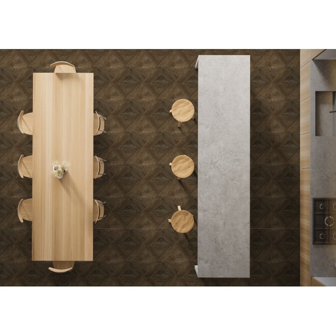 Viggo Nogal 60.8cm x 60.8cm Wall & Floor Tile