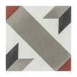 Encaustic Vintage Arrow 20cm x 20cm Wall & Floor Tile