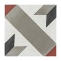 Encaustic Vintage Arrow 20cm x 20cm Wall & Floor Tile