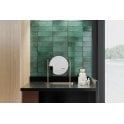 Vintage Bumpy Green 10cm x 30cm Wall Tile