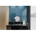 Vintage Bumpy Light Blue 10cm x 30cm Wall Tile