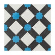 Encaustic Vintage FL043A Blue 20cm x 20cm Wall & Floor Tile