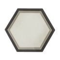 Encaustic Vintage Hexagon Grey 20cm x 20cm Wall & Floor Tile