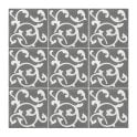Encaustic Vintage Legend Dark 20cm x 20cm Wall & Floor Tile